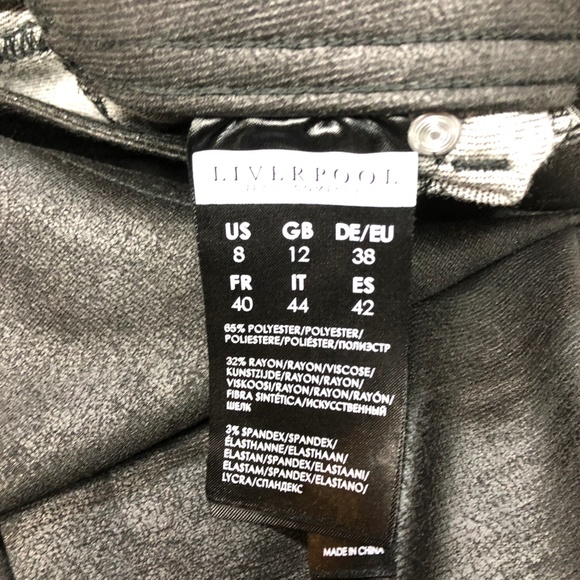 Liverpool  Jeans‎ Company Jennifer Legging Sz 8/29 - Picture 4 of 8